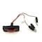 Truck-Lite Dual-Function, Flex-Lite, Led, Light, Rectangular, Red, 3 Diode, Black, 12V 36203R - alternate 3